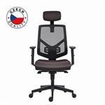 Powerton Kancelárske ergonomické kreslo Tina, Šedé MKWPTIKDCSCA