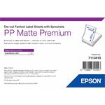 PP Matte Label Premium, 203mm x 305mm, 500 Labels 7113415