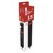 Predlžovací kábel 1,5 m/3 zásuvky/vypínač/stolný držiak/USB/čierny/PVC/1,5 mm2 8592920133996