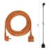 Predlžovací kábel 10 m / 1 zásuvka / oranžový / PVC / 250 V / 1,5 mm2 8592920154434