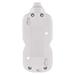 Predlžovací kábel 2 m / 2 zásuvka / biely / PVC / 1 mm2 8592920140307