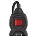 Predlžovací kábel 2 m / 3 zásuvky / s vypínačom / čierny / PVC / 1 mm2 8592920116470