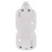 Predlžovací kábel 3 m / 2 zásuvka / biely / PVC / 1 mm2 8592920140338