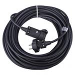 Predlžovací kábel gumový – spojka, 20m, 3× 2,5mm2 8595025389916