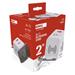 Predlžovací kábel - kocka 2 m / 2 zásuvky / biely / 2×USB-A + 1×USB-C+Qi / 1,5 mm2 8592920132807