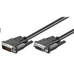 Predlžovací kábel PREMIUMCORD DVI-D,dual-link,DVI(24+1),MF, 2 m kpdvimf2