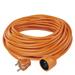 Predlžovací kábel – spojka, 20m, 3× 1,5mm, oranžový 8595025340795
