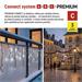 Premium LED spojovacia reťaz čierna – cencúle, 3 m, vonkajšia, studená biela 8592920159934
