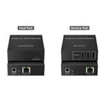 PremiumCord 4-port USB 3.0 extender po Cat5/Cat5e/Cat6 do 100m kuext4