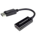 PremiumCord adaptér DisplayPort - HDMI Male/Female, support 3D, 4K*2K@60Hz kportad11