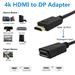 PremiumCord adaptér HDMI to DisplayPort Male/Female s napájením z USB kportad09