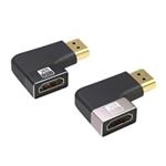 PREMIUMCORD Adaptér spojka 8K HDMI A - HDMI A, F/M, do úhlu 90° - pravá