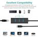 PremiumCord Adaptér USB-C a USB-A na Gigabit 10/100/1000Mbps + 3x USB 3.2 konektor ku31ether06