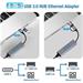 PremiumCord Adaptér USB-C a USB-A na Gigabit 10/100/1000Mbps + 3x USB 3.2 konektor ku31ether06
