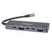 PremiumCord Adaptér USB-C na 4K@60Hz HDMI + 10G USB3.2 A + 10G 2x USB-C + PD ku31dock21