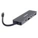 PremiumCord Adaptér USB-C na 4K@60Hz HDMI + 10G USB3.2 A + 10G 2x USB-C + PD ku31dock21