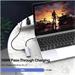 PremiumCord Adaptér USB-C na 4K@60Hz HDMI + 10G USB3.2 A + 10G 2x USB-C + PD ku31dock21