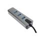 PremiumCord Adapter USB-C na Gigabit 10/100/1000Mbps + 3x USB3.2 konektor ku31ether05