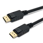 PremiumCord DisplayPort 1.3 přípojný kabel M/M, zlacené konektory, 0,5m kport5-005