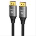 PremiumCord DisplayPort 1.4 přípojný kabel 32,4Gbit/s, rozlišení 8K, kovové a zlacené konektory, 1m kport13-01