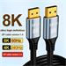 PremiumCord DisplayPort 1.4 přípojný kabel 32,4Gbit/s, rozlišení 8K, kovové a zlacené konektory, 1m kport13-01