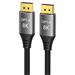 PremiumCord DisplayPort 1.4 přípojný kabel 32,4Gbit/s, rozlišení 8K, kovové a zlacené konektory, 2m kport13-02