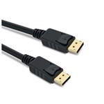 PremiumCord DisplayPort 1.4 přípojný kabel M/M, zlacené konektory, 0,5m kport8-005