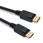 PremiumCord DisplayPort 1.4 přípojný kabel M/M, zlacené konektory, 1,5m kport8-015