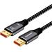 PremiumCord DisplayPort 2.1 kabel, 16K@60Hz,8K@120Hz,4K@240Hz,165Hz,144Hz kovové a zlacené konektory, 1m kport11-01