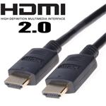 PremiumCord HDMI 2.0 High Speed + Ethernet kabel, zlacené konektory, 7,5m kphdm2-7