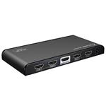 PremiumCord HDMI 2.0 splitter 1-4 porty, 4K x 2K/60Hz, FULL HD, 3D, černý khsplit4f