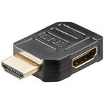 PremiumCord HDMI adapter19pin, F/M, 90° pravá kphdma-13