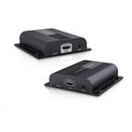 PREMIUMCORD HDMI extender na 120m přes LAN, over IP, HDBitT khext120-1