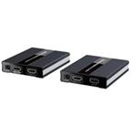 PREMIUMCORD HDMI extender s USB na 60m přes jeden kabel Cat5/6, bez zpoždění khext60-4