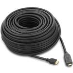 PremiumCord HDMI High Speed + Ethernet kabel se zesilovačem/ AWG24/ 3x stínění/ M/M/ zlacené konektory/ 30m/ č kphdmer30