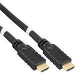 PremiumCord HDMI High Speed with Ether.4K@60Hz kabel se zesilovačem,15m, 3x stínění, M/M, zlacené konektory kphdm2r15