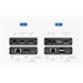 PremiumCord HDMI KVM extender 4K a FULL HD 1080p na 70m s přenosem USB khext70-6