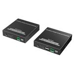 PremiumCord HDMI KVM extender na 120m přes LAN, over IP khext120-11