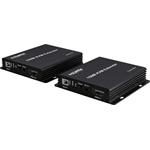 PremiumCord HDMI KVM extender na 150m přes jeden kabel Cat5e/Cat6, FULL HD 1080p khext150-4