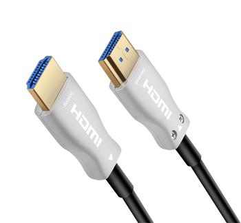 PremiumCord HDMI optický fiber High Speed + Ethernet kabel/ 4K@60Hz/ M/M/ zlacené konektory/ 20m/ černá kphdm2x20