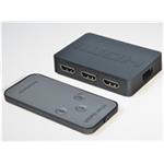PremiumCord HDMI switch 3:1 plastový,dálkové ovl. khswit31c