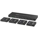 PREMIUMCORD HDMI2.0 Matrix Extender Switch 4:4 , rozlišení 4K@60Hz, HDR YUV4:4:4 khswit44c