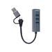 PremiumCord Hub 5G SuperSpeed, USB-C a USB-A na 4x USB-A 3.2 Gen 1 ku31hub13
