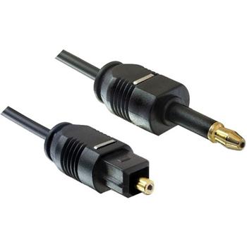 PremiumCord Kabel 3,5mm mini Toslink - Toslink, OD:2.2mm, délka 1m kjtos2-1