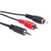 PremiumCord Kabel Jack 3.5mm-2xCINCH M/M 1,5m