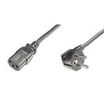 PremiumCord Kabel síťový 230V k počítači 0.5m kpsp05