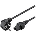 PremiumCord Kabel síťový 230V k počítači 2m IEC 320 C15 konektor s drážkou kpsps2