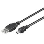 PremiumCord Kabel USB 2.0, A-B mini, 5pinů, 2m