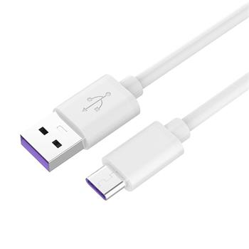 PremiumCord Kabel USB 3.1 C/M - USB 2.0 A/M, Super fast charging 5A, bílý, 1m KU31CP1W