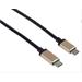 PremiumCord Kabel USB 3.1 konektor C/male - USB 3.1 C/male, 0,5m hliníkové konektory ku31cc05al